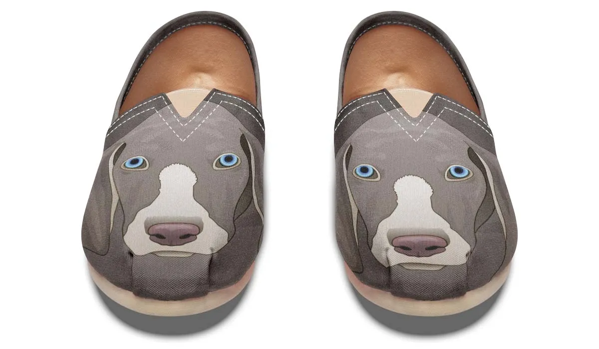 Real Weimaraner Casual Shoes