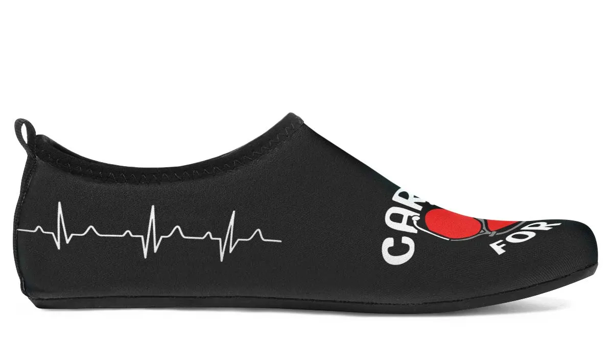 Registered Nurse Aqua Barefoot Shoes