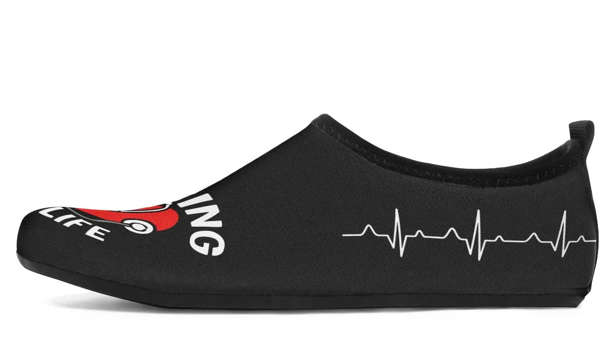 Registered Nurse Aqua Barefoot Shoes