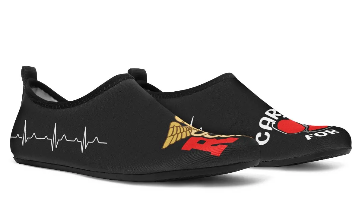 Registered Nurse Aqua Barefoot Shoes