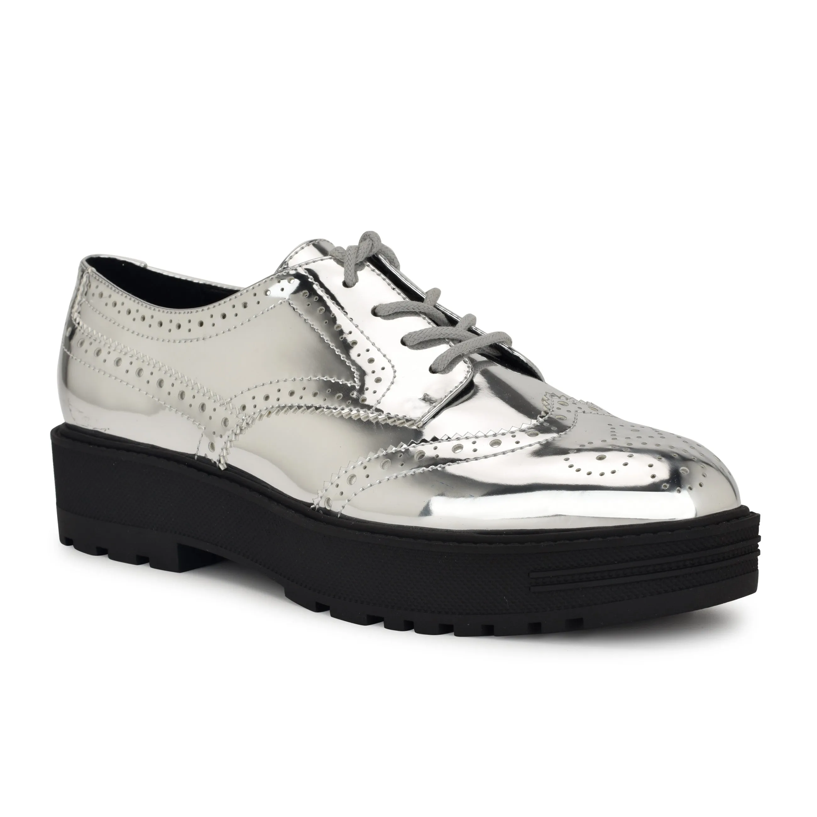 Resttin Lug Sole Oxford Loafers