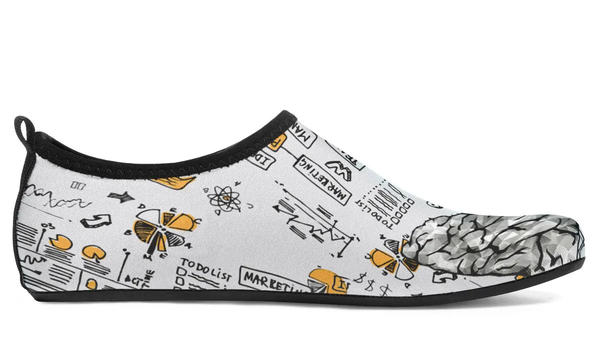 Right Brain Left Brain Aqua Barefoot Shoes