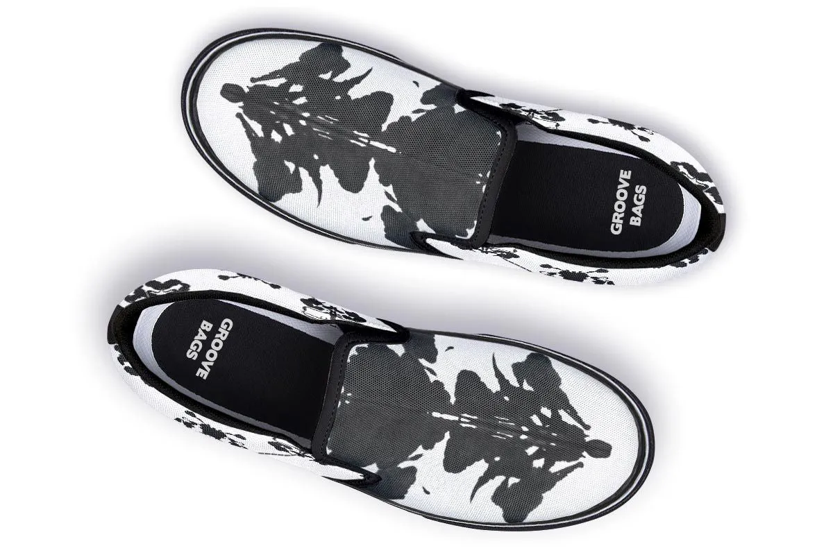 Rorschach Test Slip-On Shoes