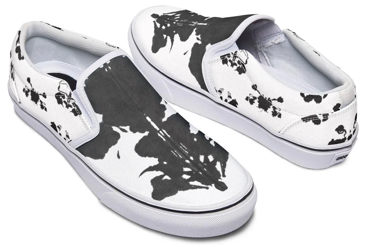 Rorschach Test Slip-On Shoes