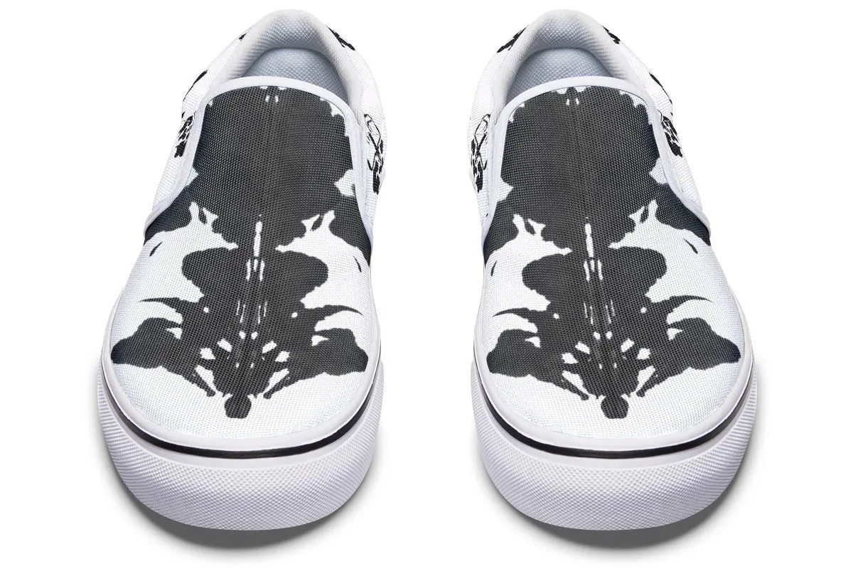 Rorschach Test Slip-On Shoes