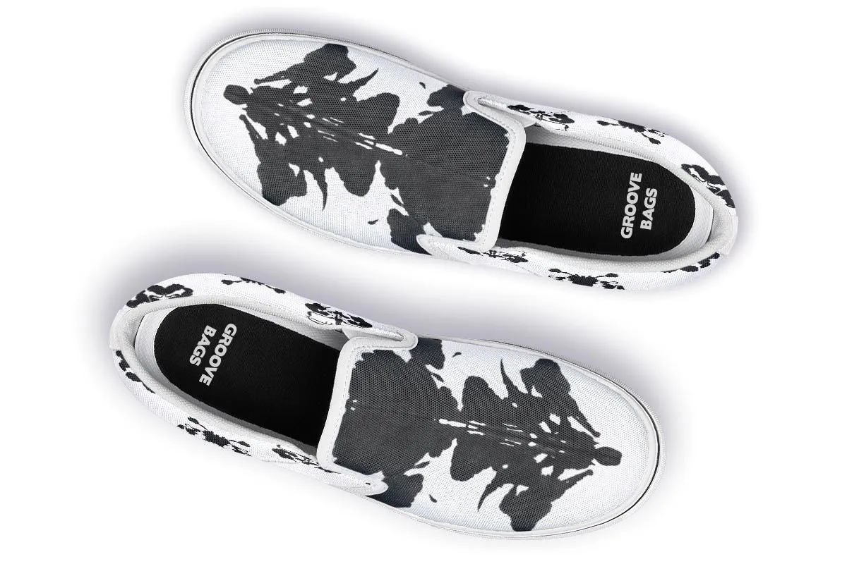 Rorschach Test Slip-On Shoes