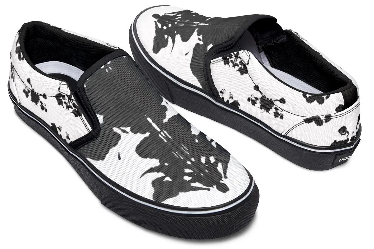 Rorschach Test Slip-On Shoes