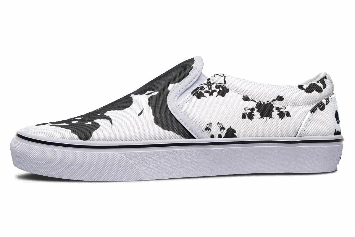 Rorschach Test Slip-On Shoes