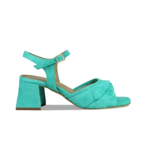 Sadie: Turquoise Suede