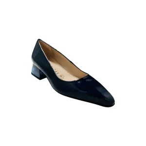 Sahara Ocean Blue Patent Pump