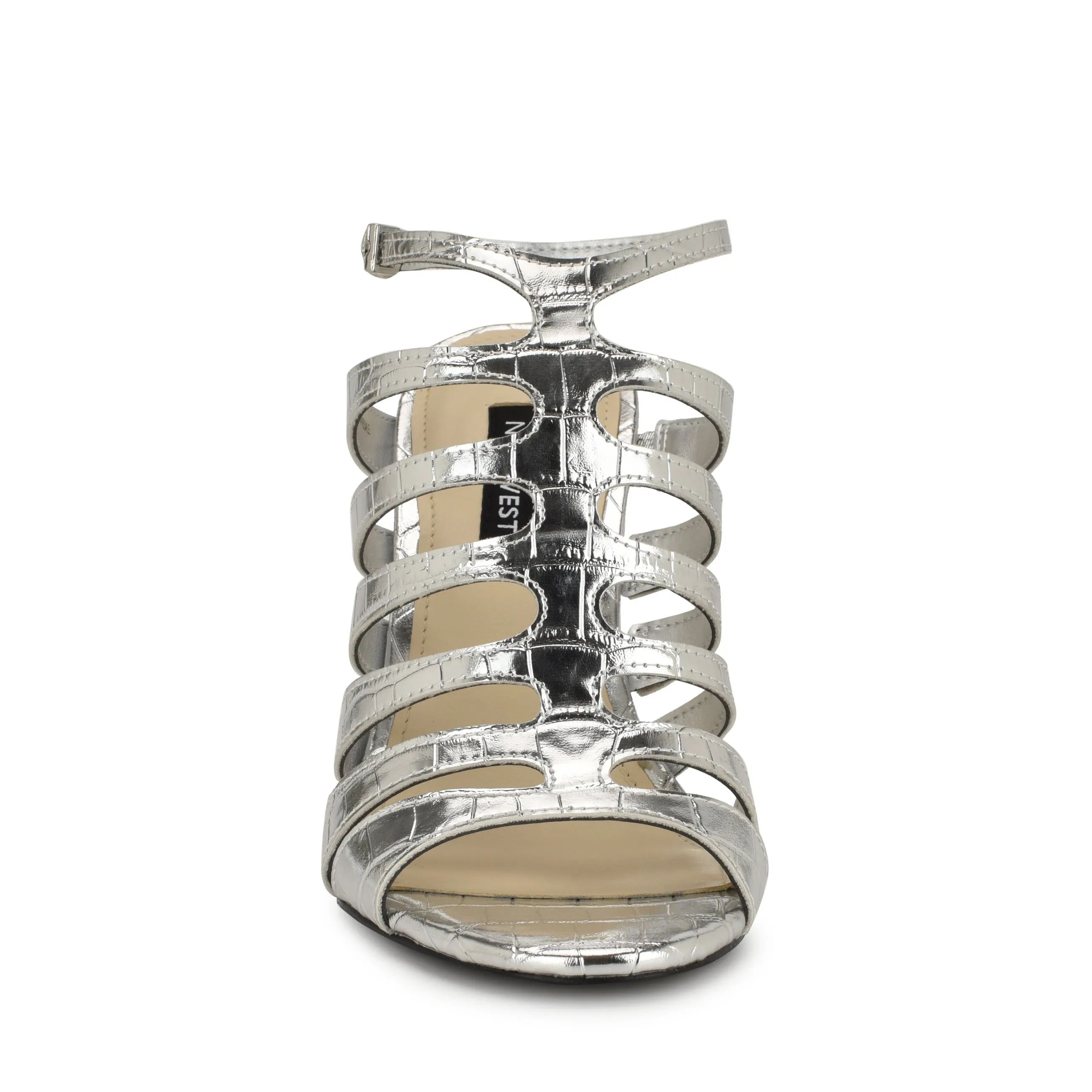 Saleen Caged Strappy Sandals