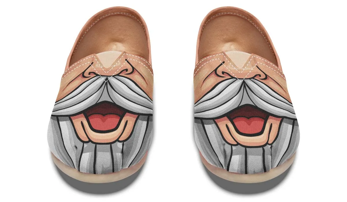 Santa Face Casual Shoes