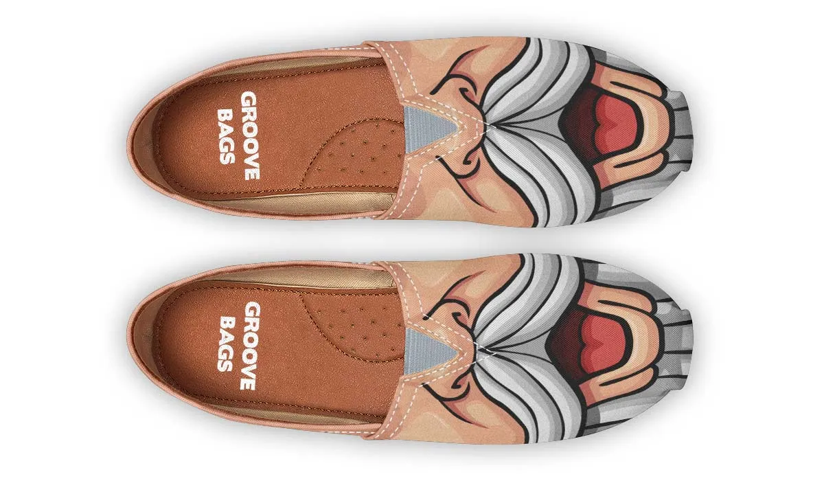Santa Face Casual Shoes