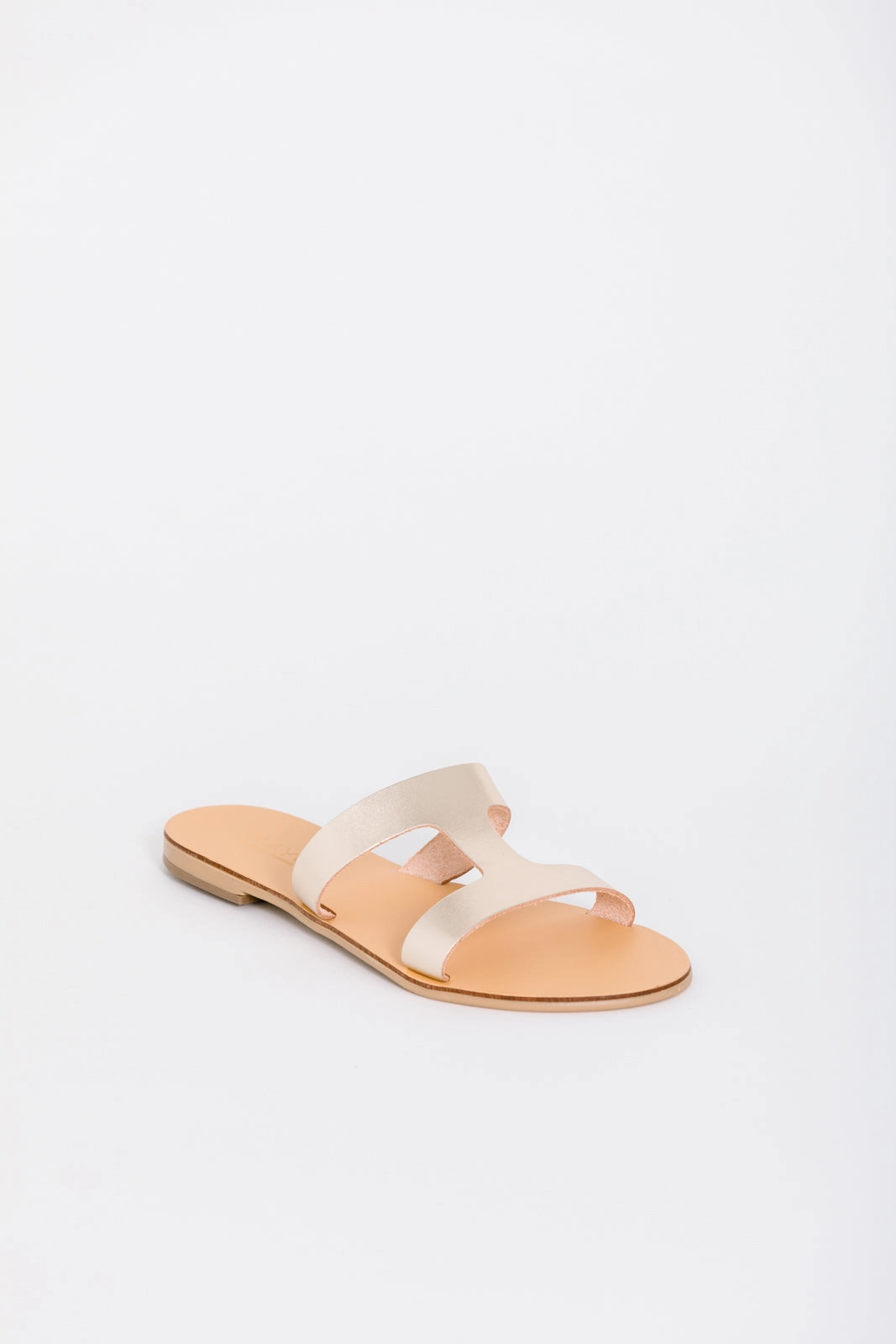 Santorini Vegetable Tanned Leather Sandal