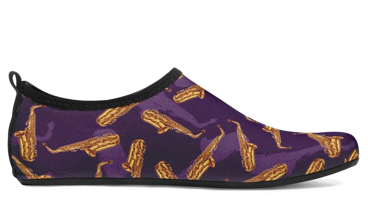 Saxophone Aqua Barefoot Shoes