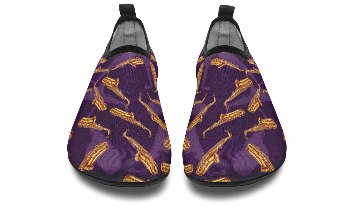 Saxophone Aqua Barefoot Shoes