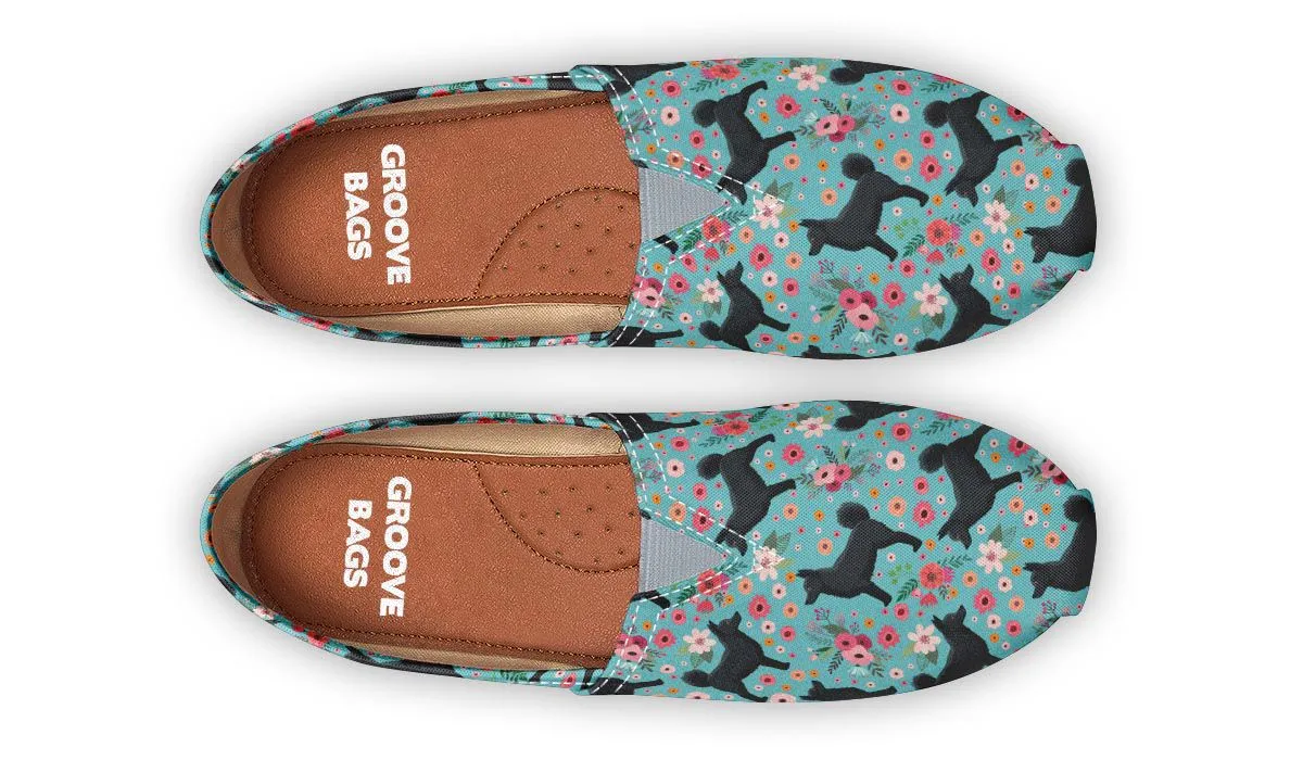Schipperke Flower Casual Shoes