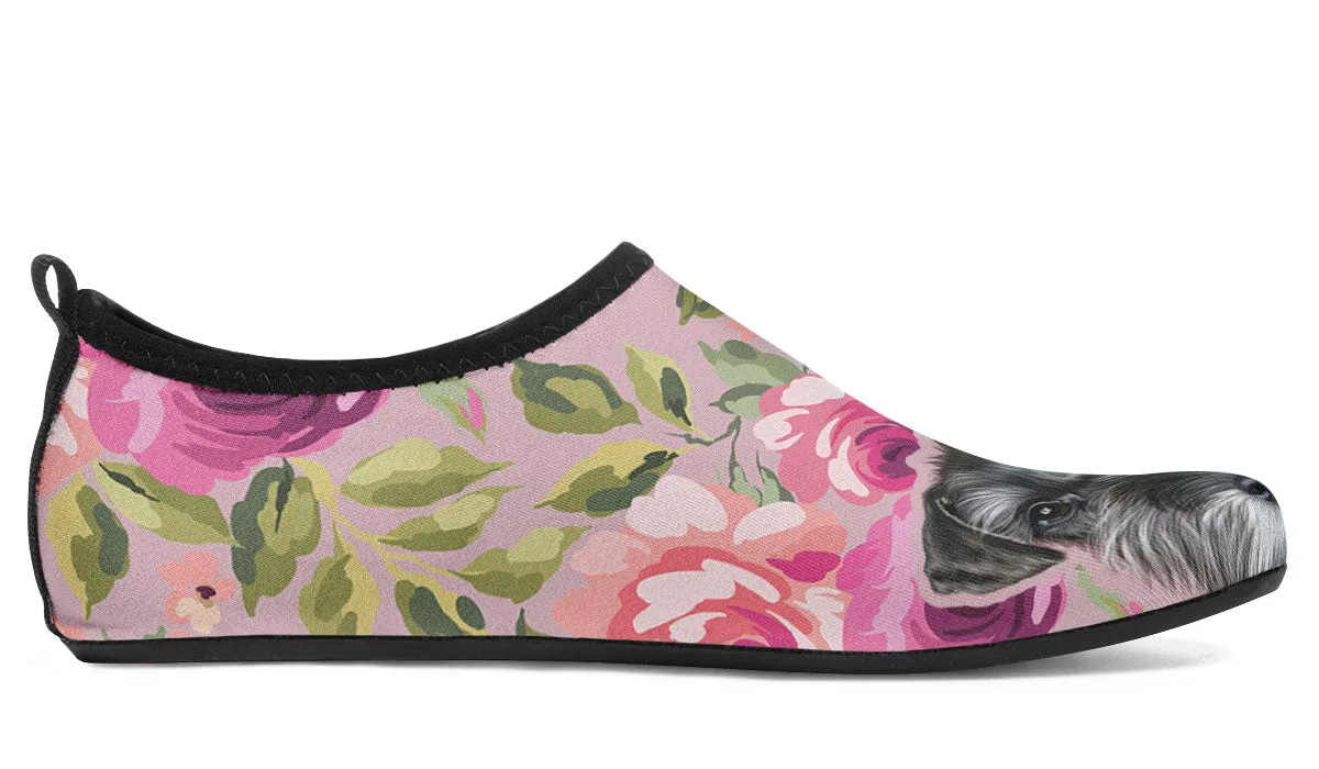 Schnauzer Puppy Aqua Barefoot Shoes
