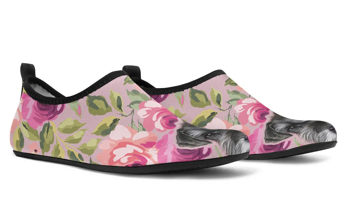 Schnauzer Puppy Aqua Barefoot Shoes