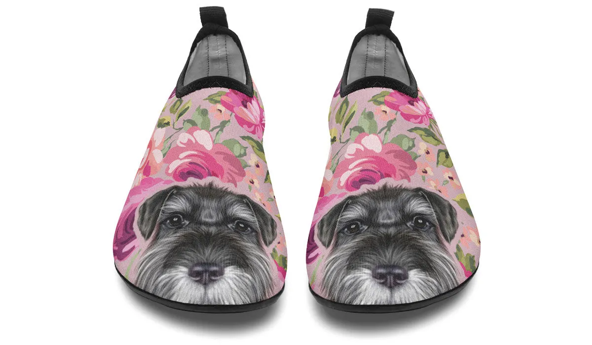 Schnauzer Puppy Aqua Barefoot Shoes