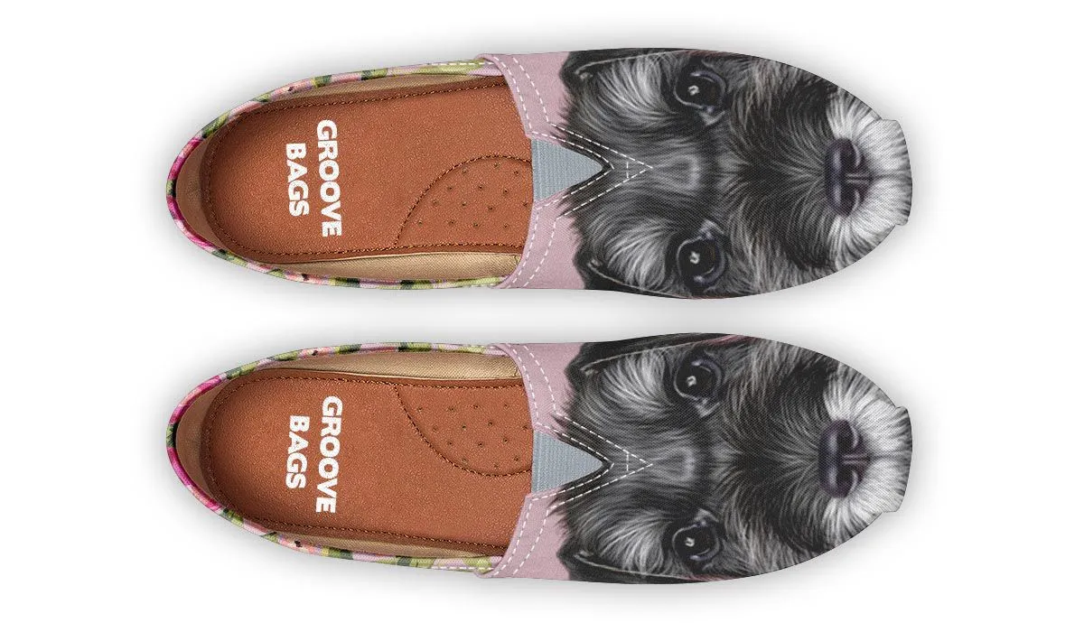 Schnauzer Puppy Casual Shoes