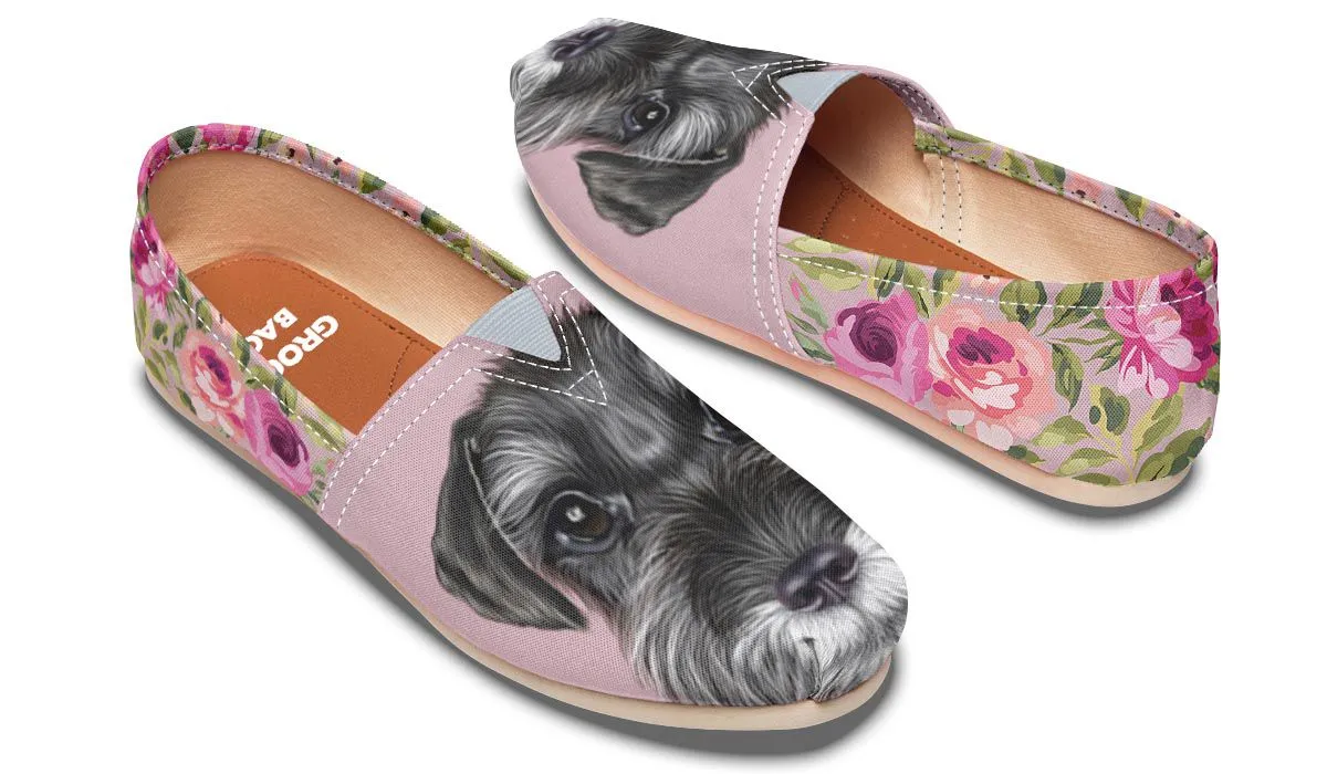 Schnauzer Puppy Casual Shoes