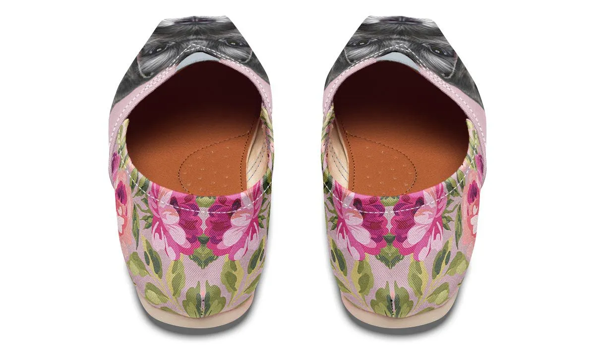 Schnauzer Puppy Casual Shoes