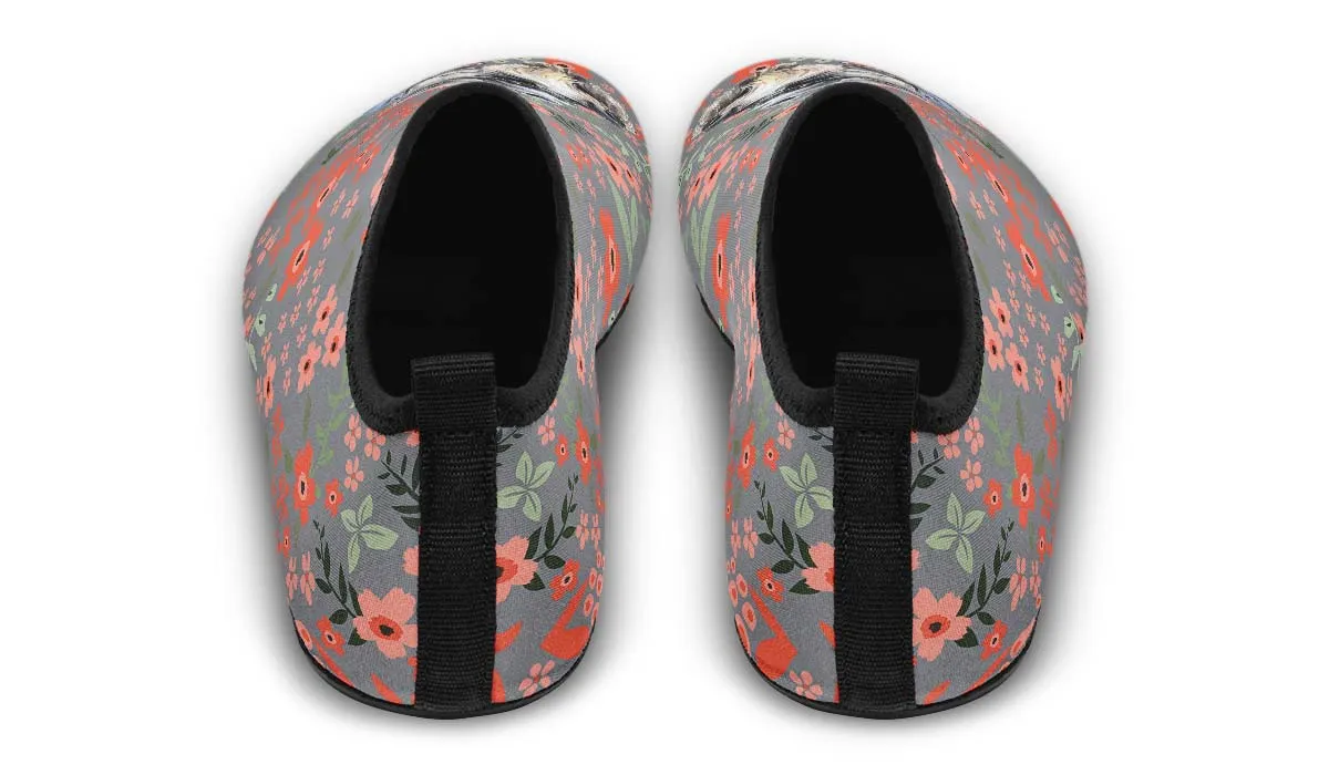 Schnauzer Sweetheart Aqua Barefoot Shoes