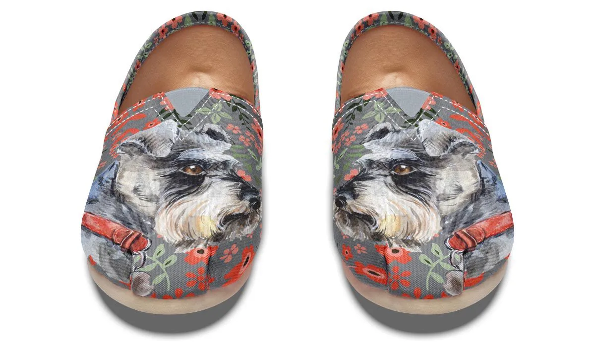 Schnauzer Sweetheart Casual Shoes