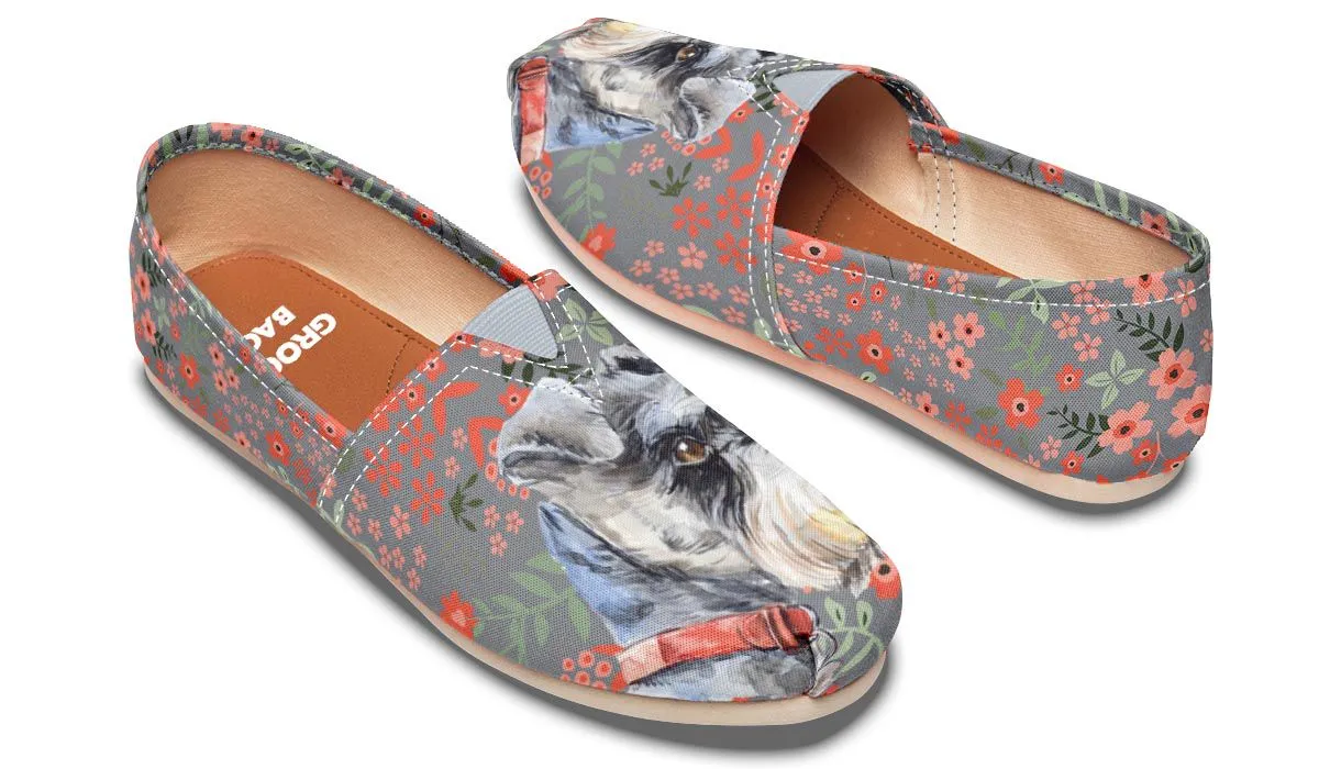 Schnauzer Sweetheart Casual Shoes