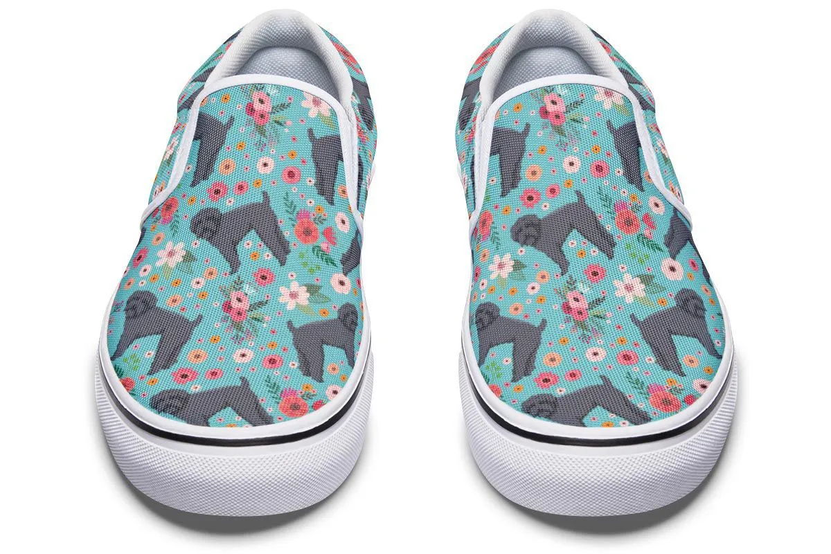 Schnoodle Flower Slip-On Shoes