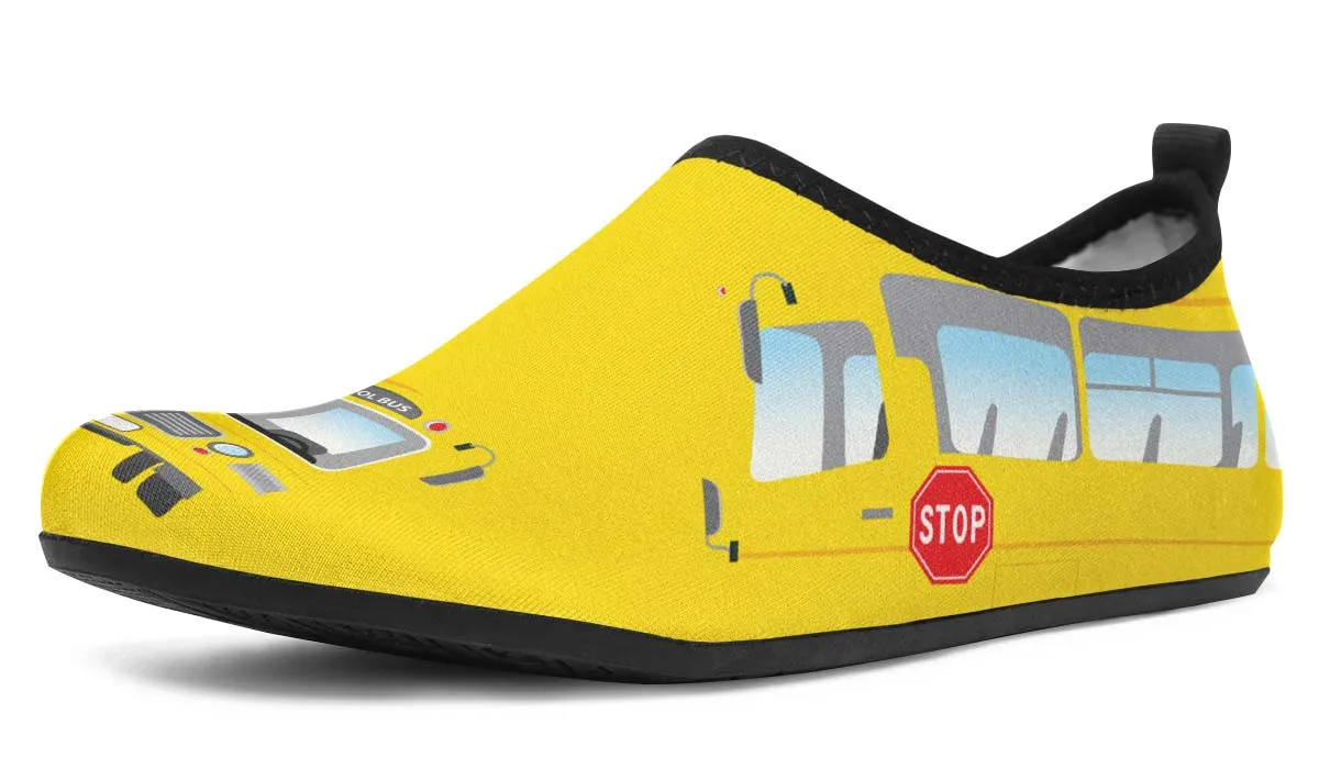 School Bus Driver Aqua Barefoot Shoes