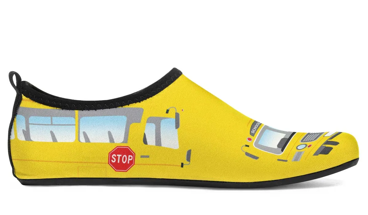 School Bus Driver Aqua Barefoot Shoes