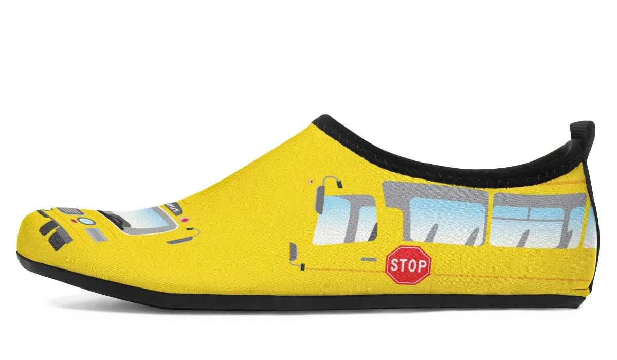 School Bus Driver Aqua Barefoot Shoes