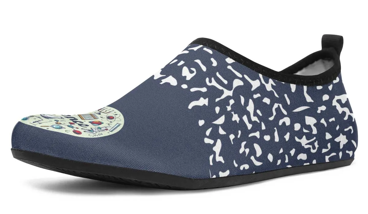 Science Composition Aqua Barefoot Shoes