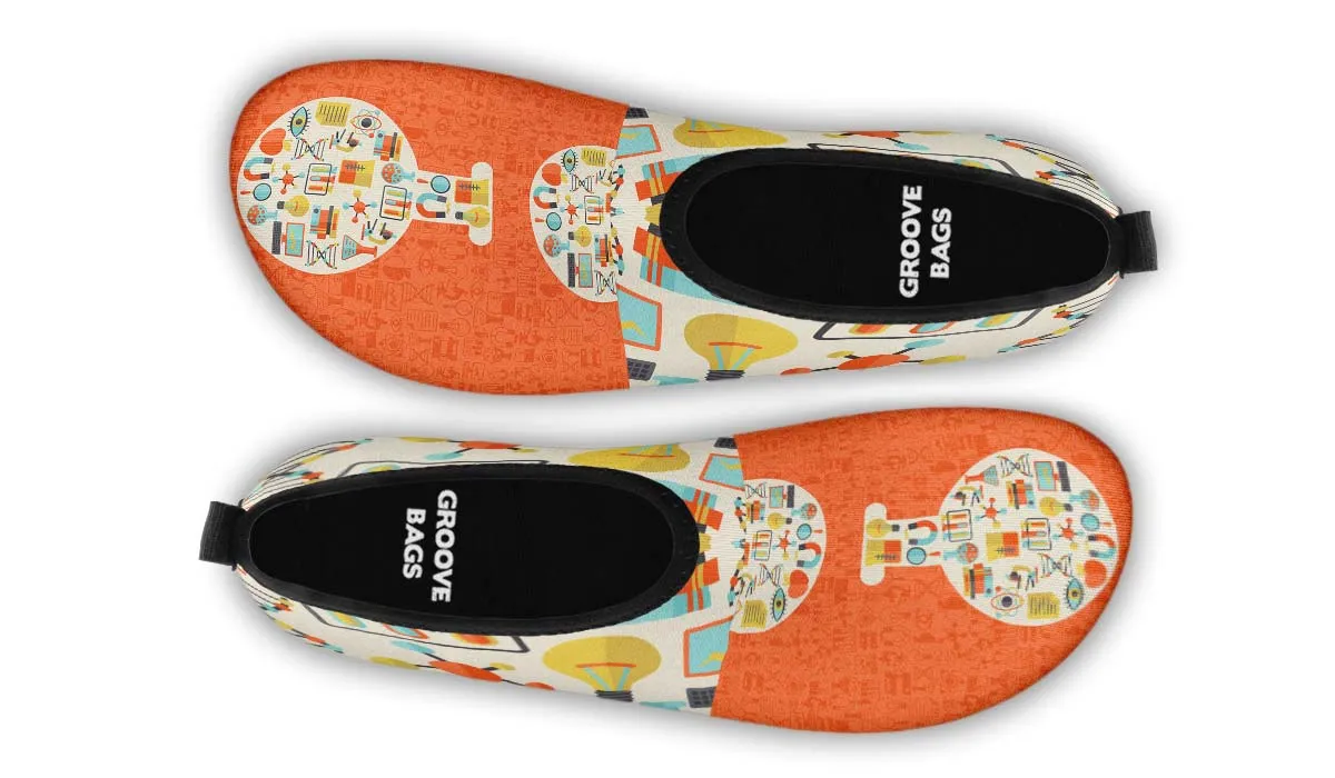 Science Flask Aqua Barefoot Shoes