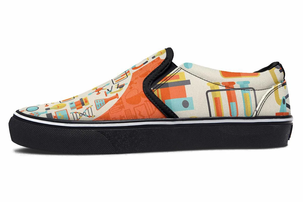 Science Flask Slip-On Shoes