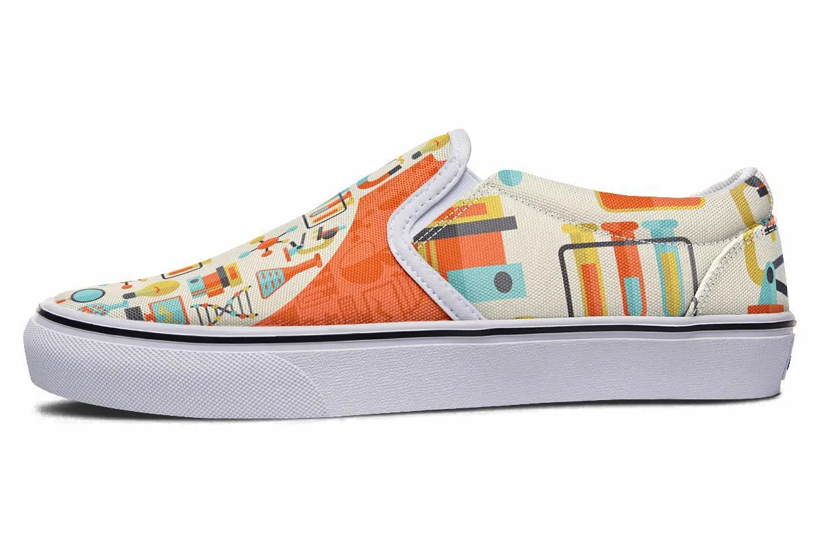 Science Flask Slip-On Shoes
