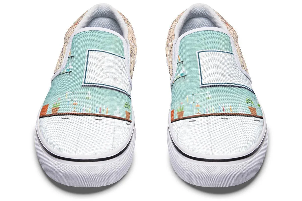 Science Laboratory Slip-On Shoes
