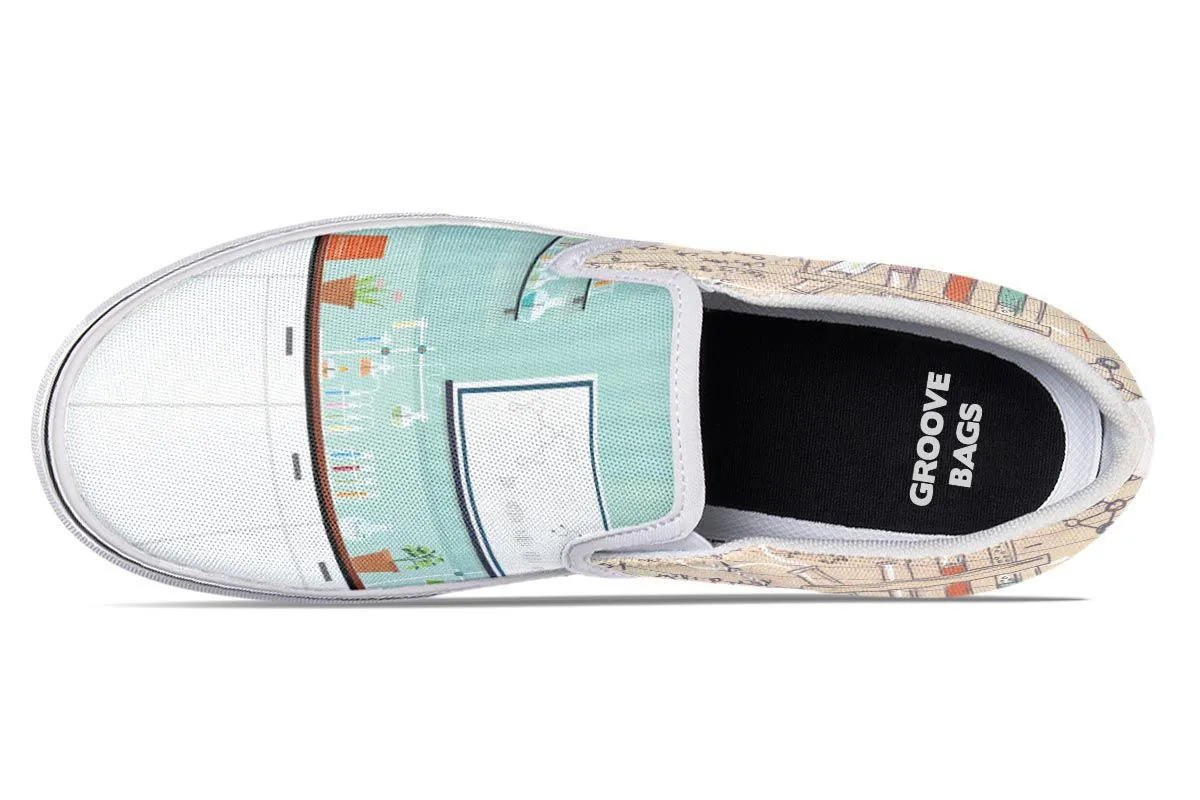 Science Laboratory Slip-On Shoes
