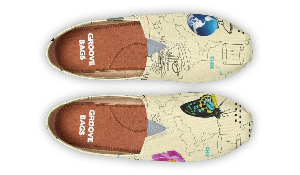 Science Map Casual Shoes
