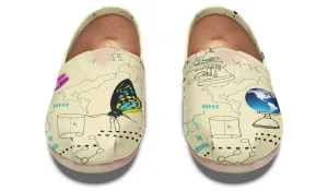 Science Map Casual Shoes