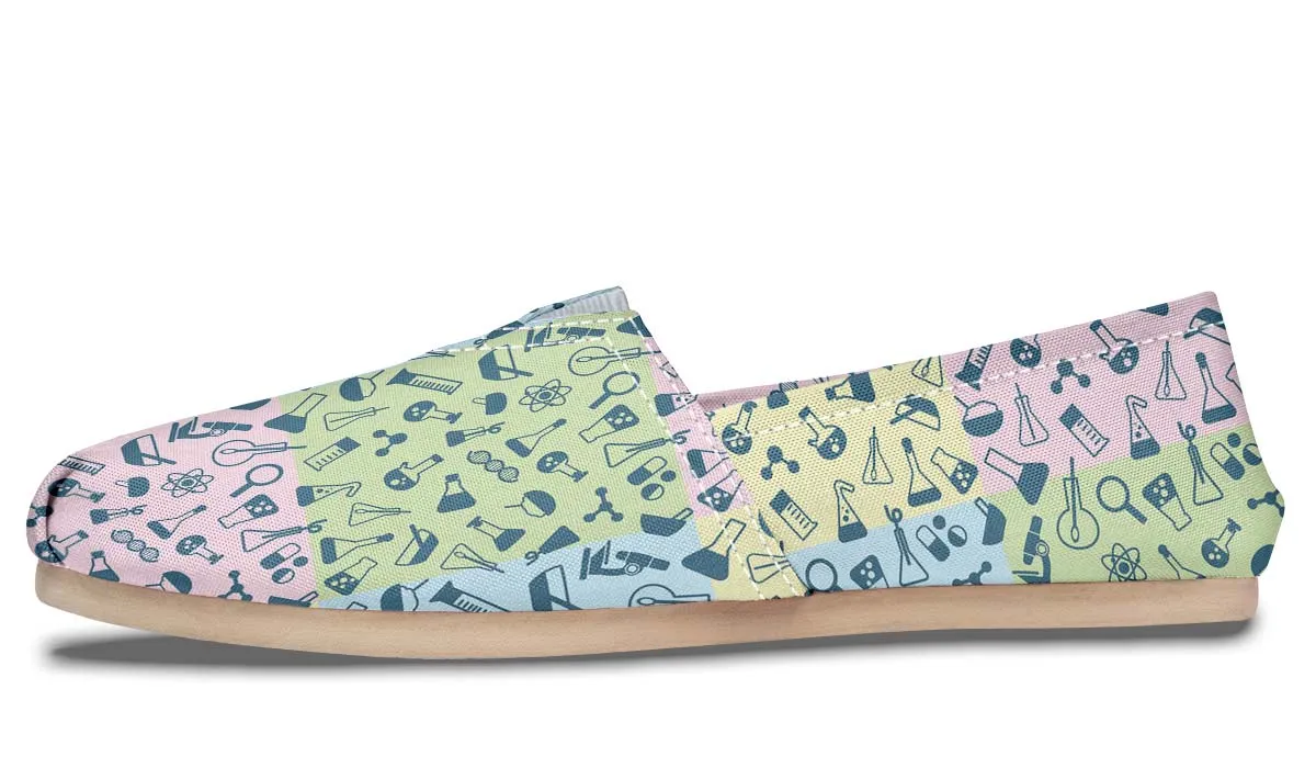 Science Symbols Casual Shoes