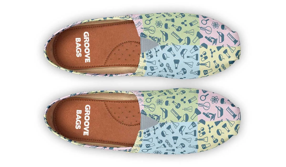Science Symbols Casual Shoes