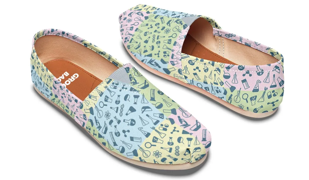 Science Symbols Casual Shoes