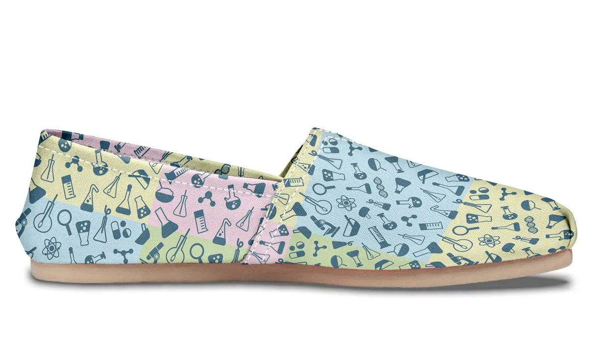 Science Symbols Casual Shoes