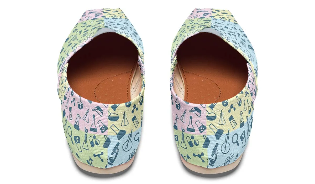 Science Symbols Casual Shoes