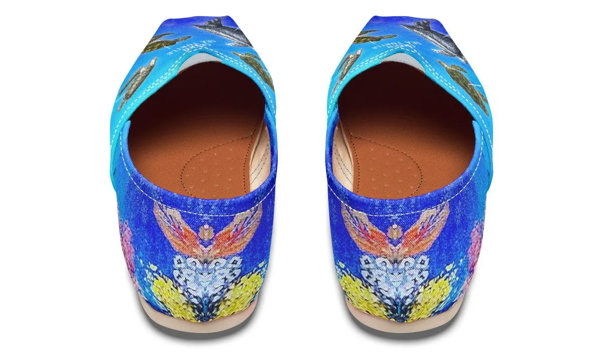 Sea Turtle Diagram Casual Shoes