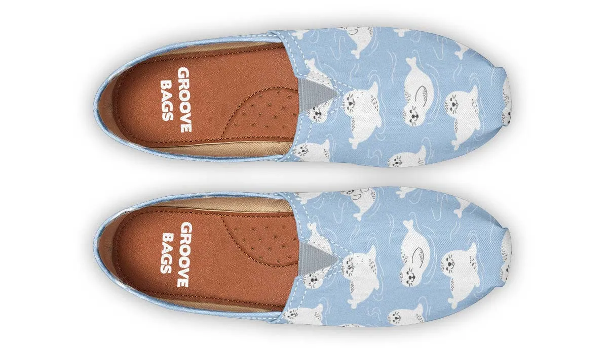 Seal Pattern Casual Shoes