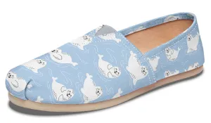 Seal Pattern Casual Shoes